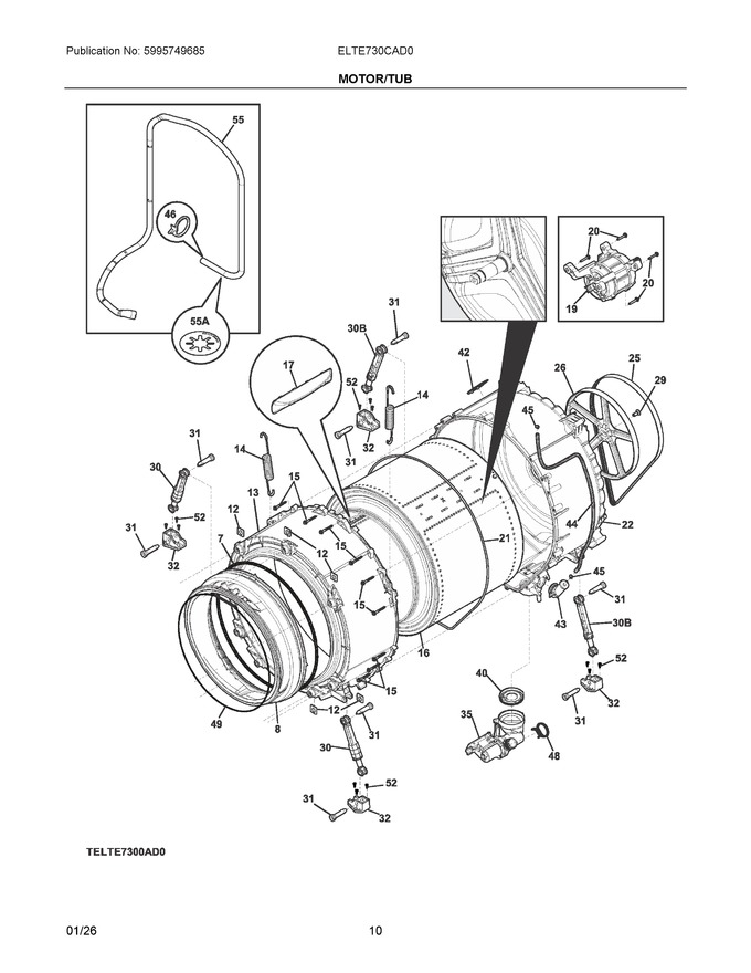 Diagram for ELTE730CAD0