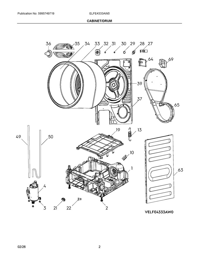 Diagram for ELFE4333AW0