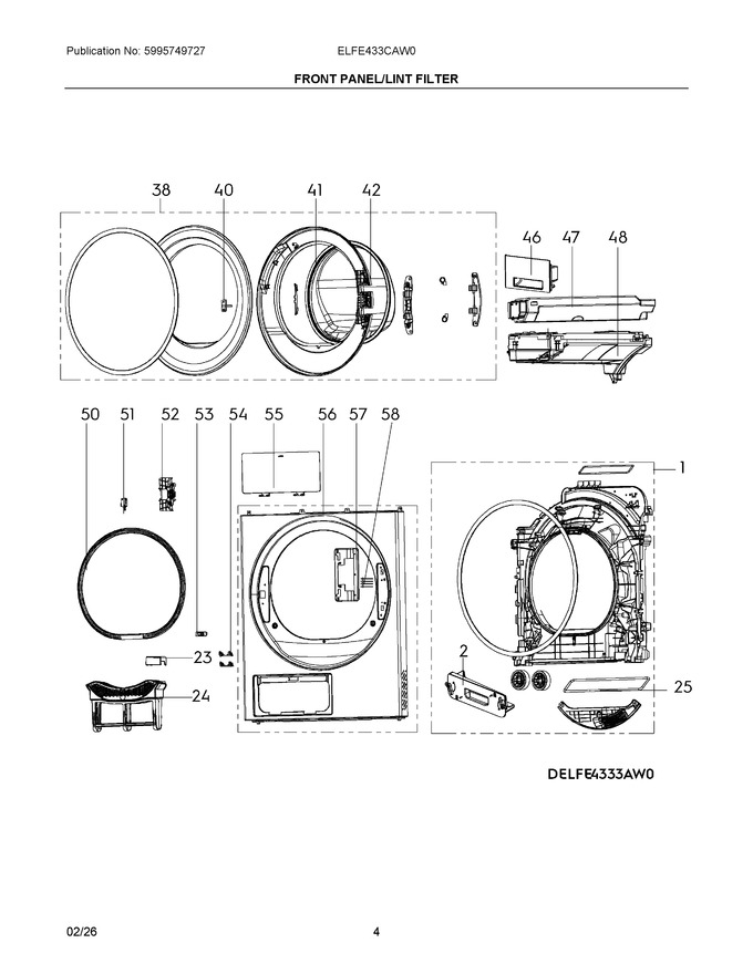 Diagram for ELFE433CAW0