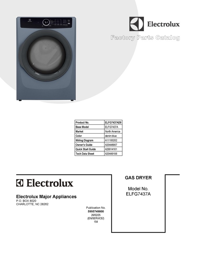 Diagram for ELFG7437AD0