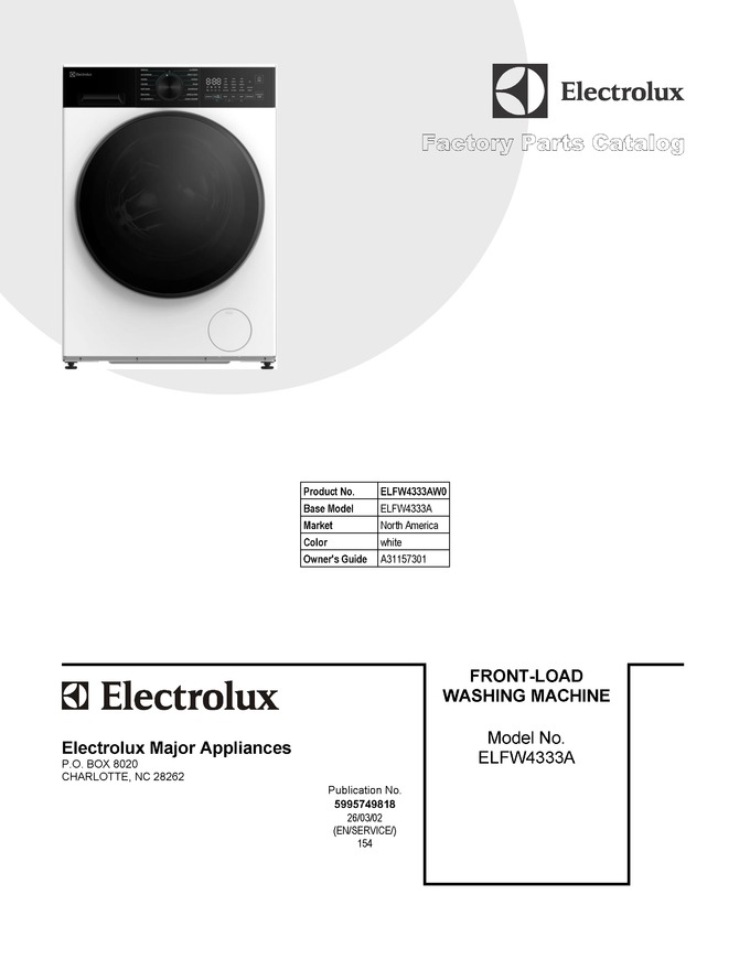 Diagram for ELFW4333AW0