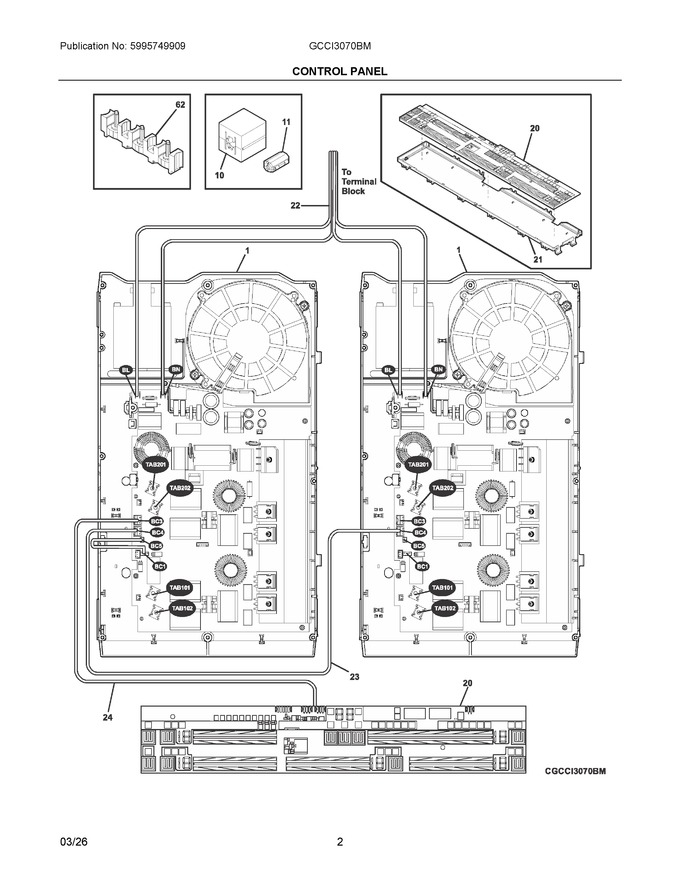 Diagram for GCCI3070BM