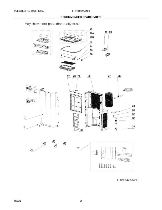 Diagram for FHPH142AA100