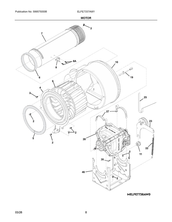 Diagram for ELFE7337AW1