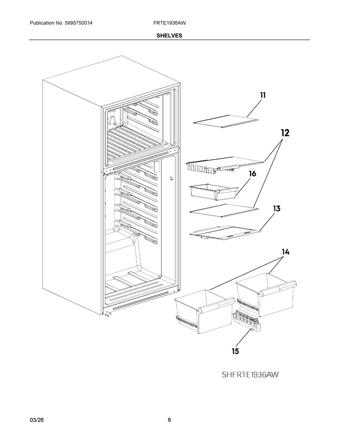 Diagram for FRTE1936AW