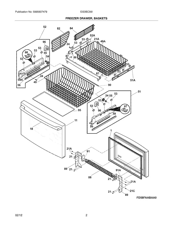 Diagram for EI23BC56IWB