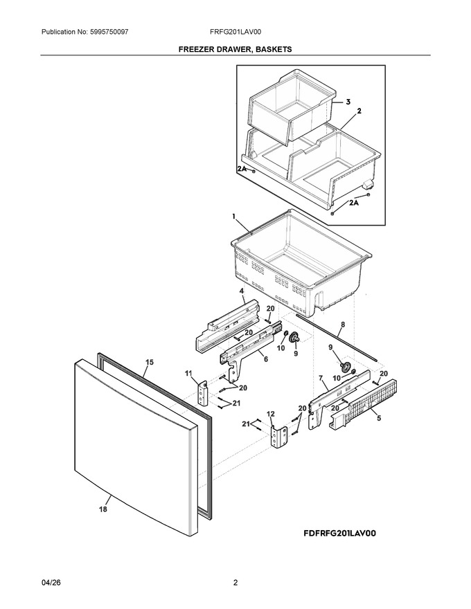 Diagram for FRFG201LAV00