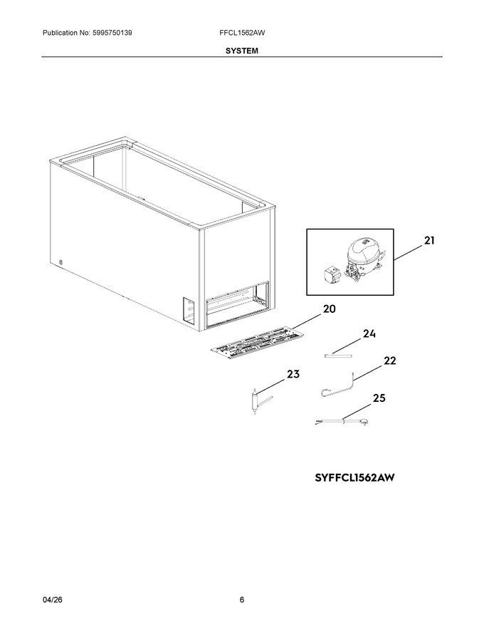 Diagram for FFCL1562AW