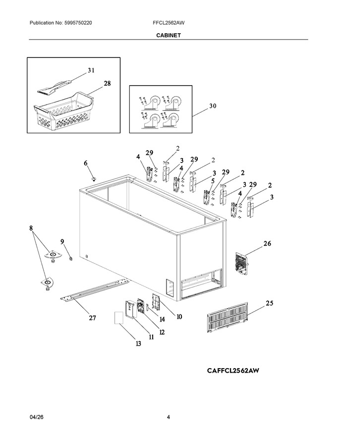 Diagram for FFCL2562AW