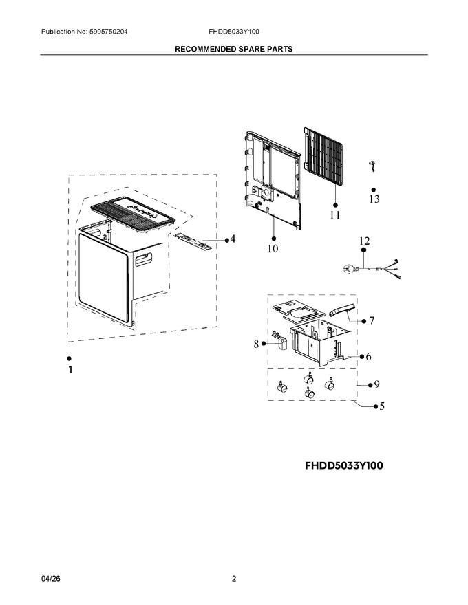 Diagram for FHDD5033Y100