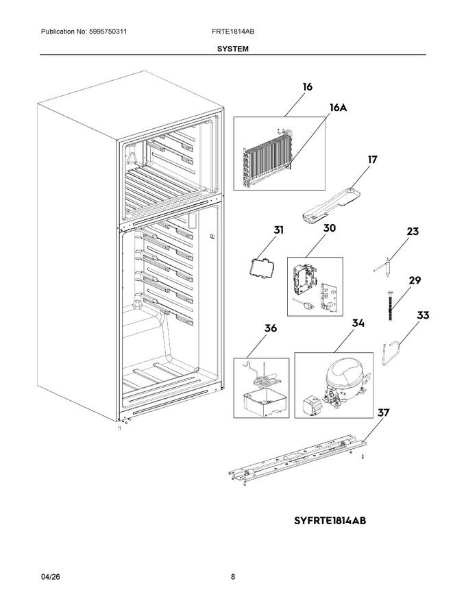 Diagram for FRTE1814AB