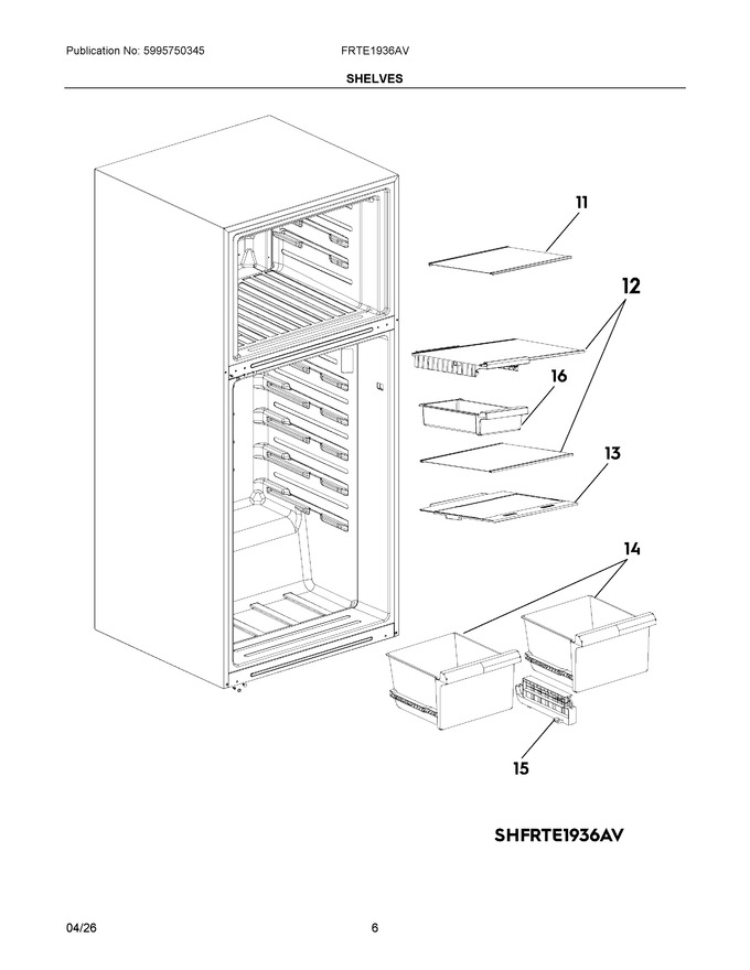 Diagram for FRTE1936AV
