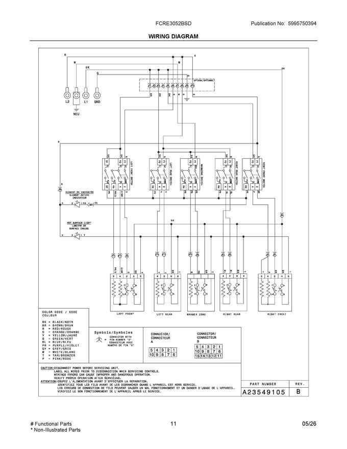 Diagram for FCRE3052BSD
