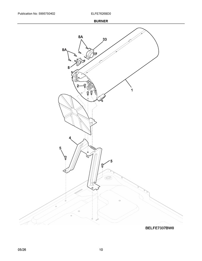 Diagram for ELFE7626BD0