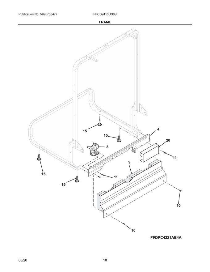 Diagram for FFCD2413US8B