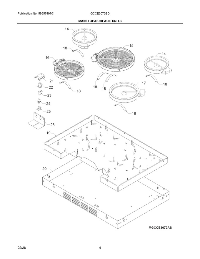 Diagram for GCCE3070BD