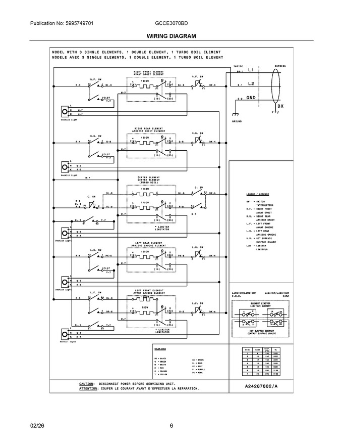 Diagram for GCCE3070BD
