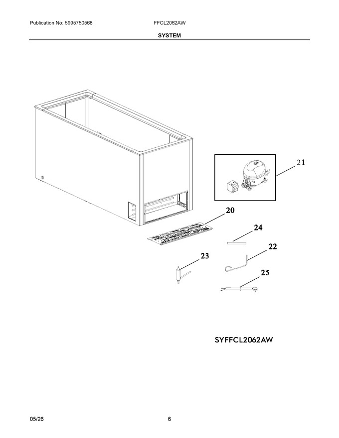 Diagram for FFCL2062AW