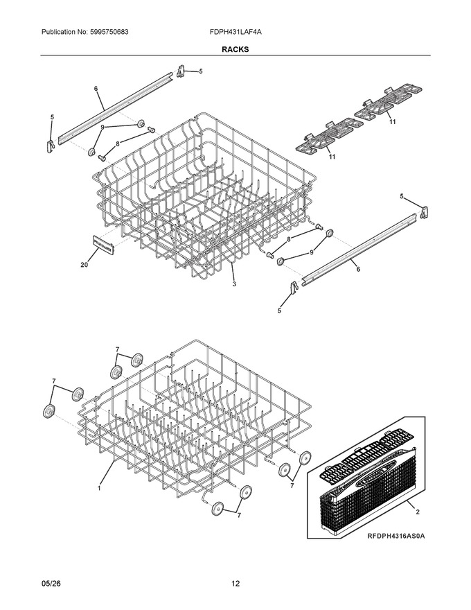 Diagram for FDPH431LAF4A