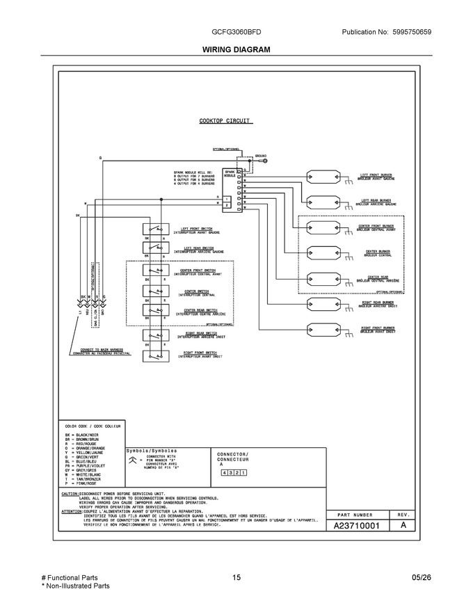 Diagram for GCFG3060BFD