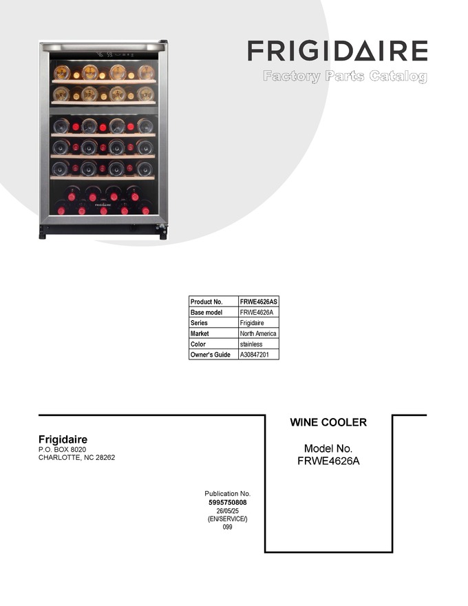 Diagram for FRWE4626AS