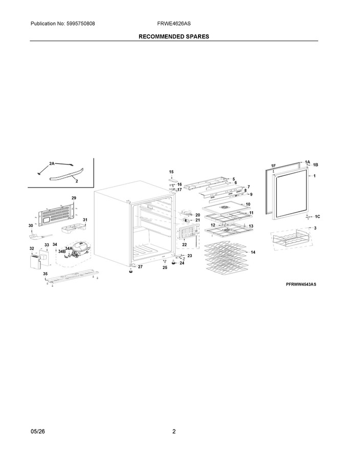 Diagram for FRWE4626AS