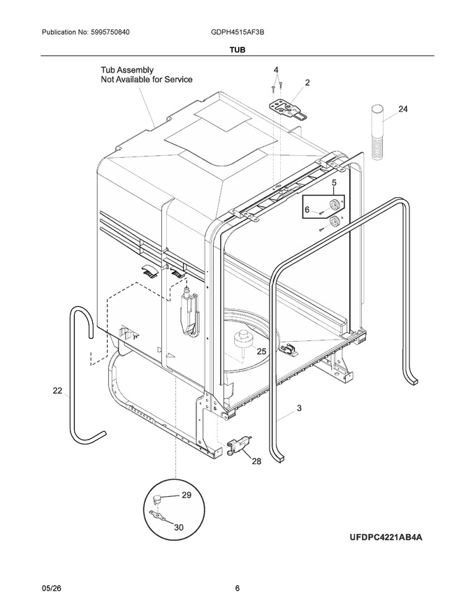 Diagram for GDPH4515AF3B