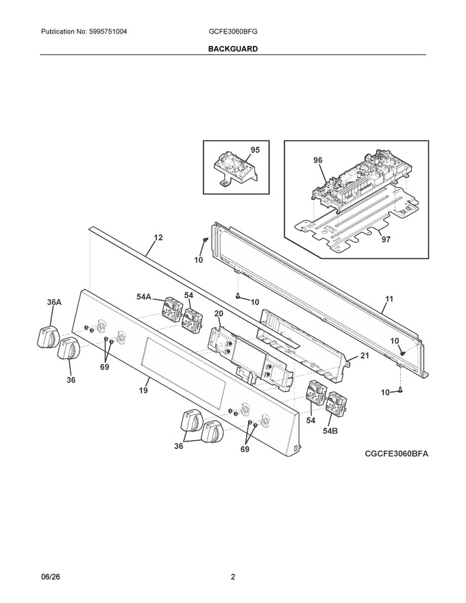 Diagram for GCFE3060BFG