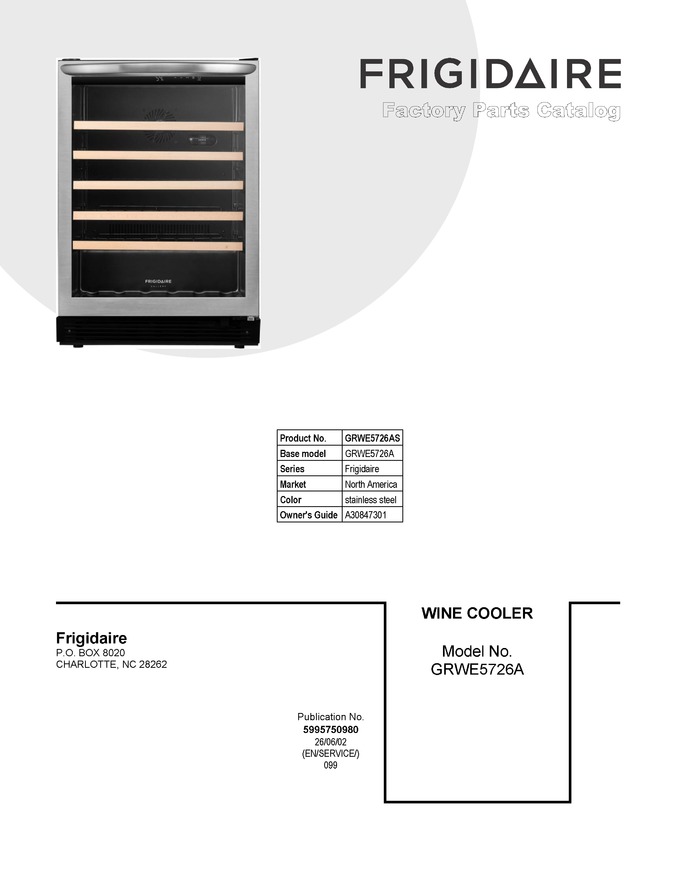 Diagram for GRWE5726AS