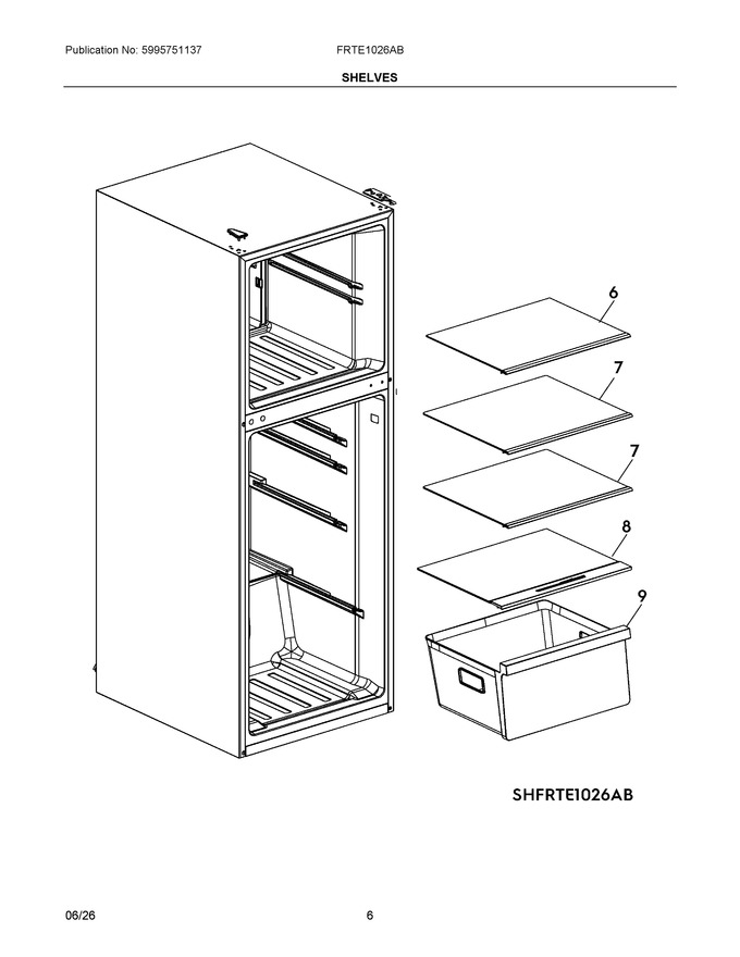 Diagram for FRTE1026AB