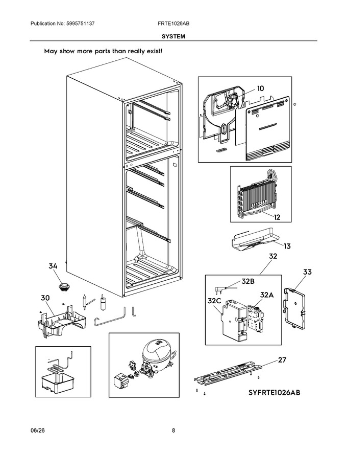 Diagram for FRTE1026AB