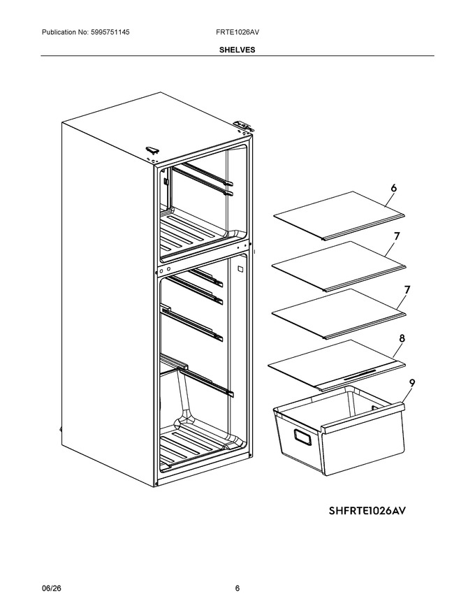 Diagram for FRTE1026AV