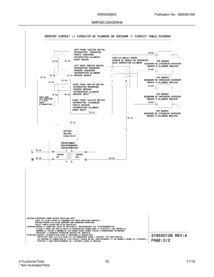 Diagram for EW30GS65GW8