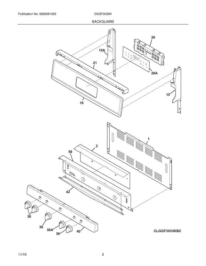 Diagram for DGGF3032KBJ