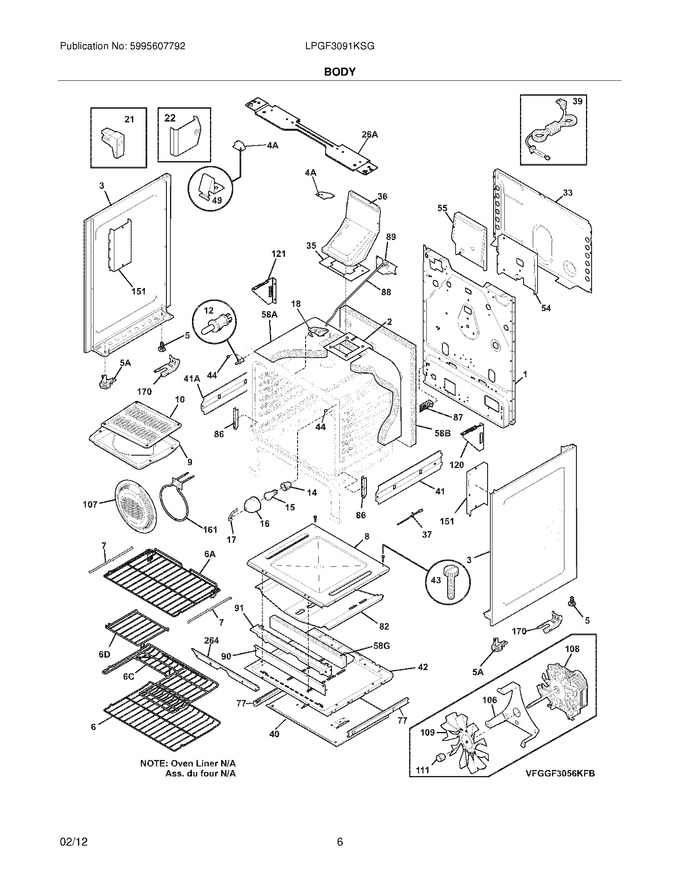 Diagram for LPGF3091KSG