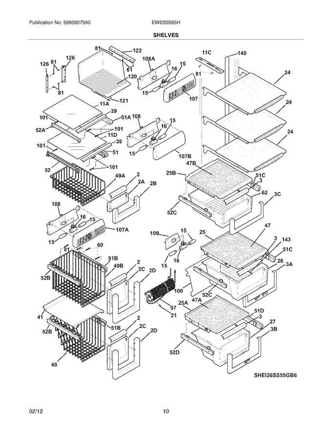 Diagram for EW23SS65HS2