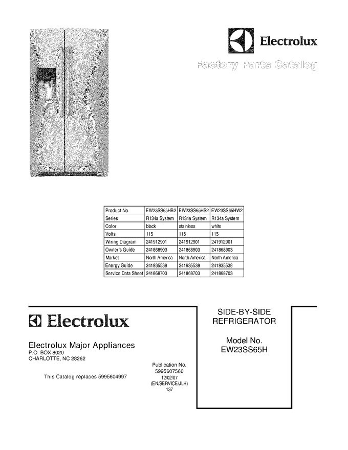 Diagram for EW23SS65HS2