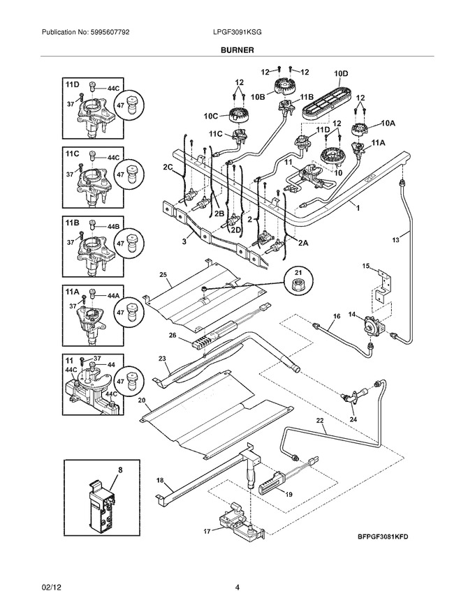 Diagram for LPGF3091KSG