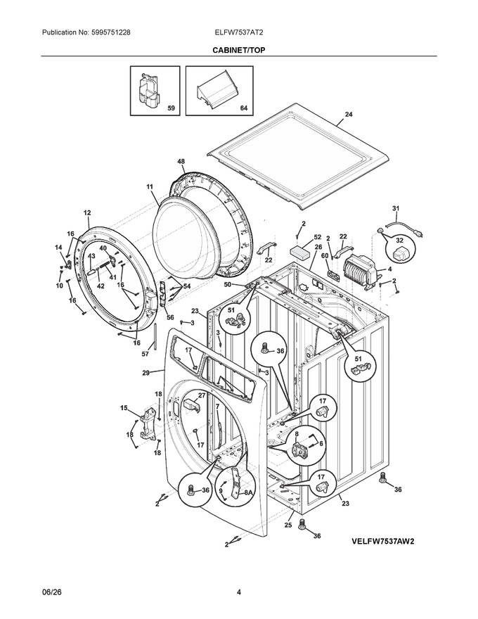 Diagram for ELFW7537AT2