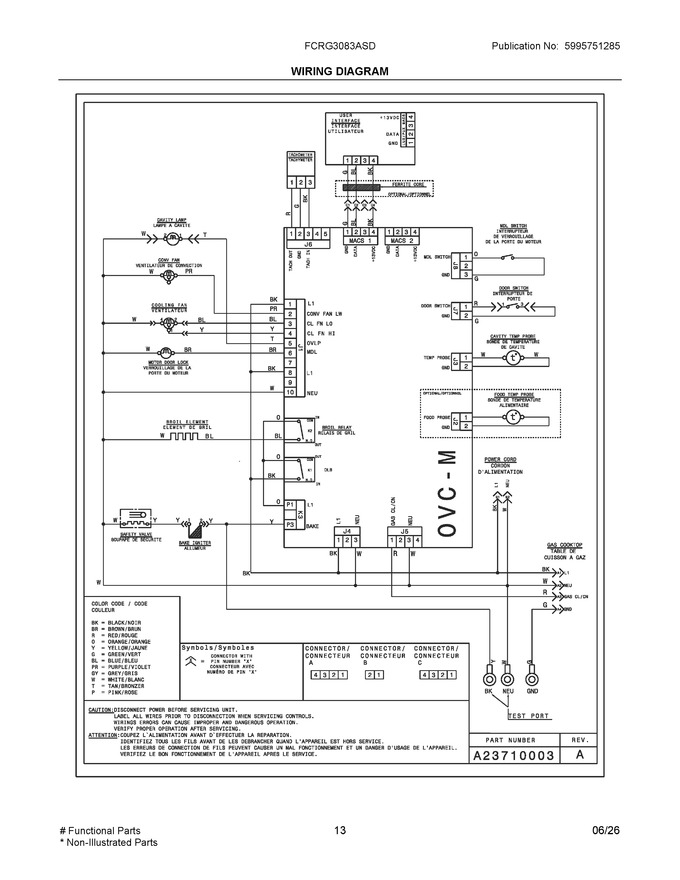 Diagram for FCRG3083ASD