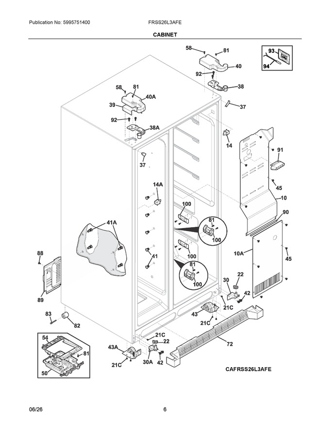Diagram for FRSS26L3AFE