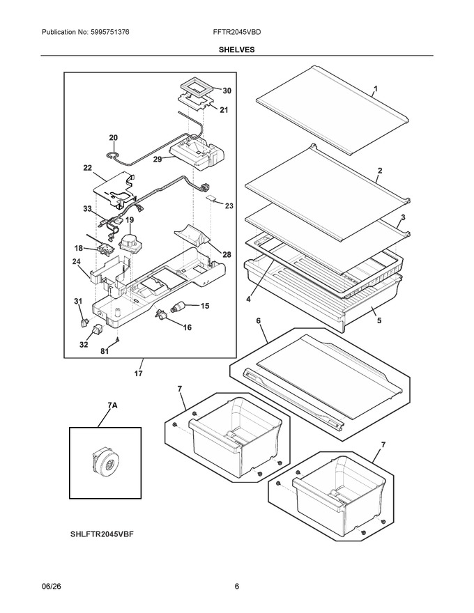 Diagram for FFTR2045VBD