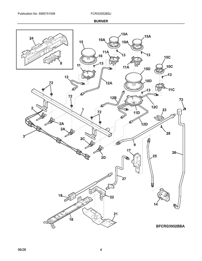 Diagram for FCRG3052BSJ