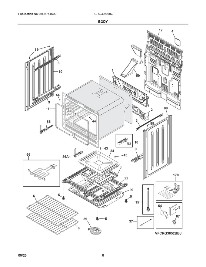 Diagram for FCRG3052BSJ