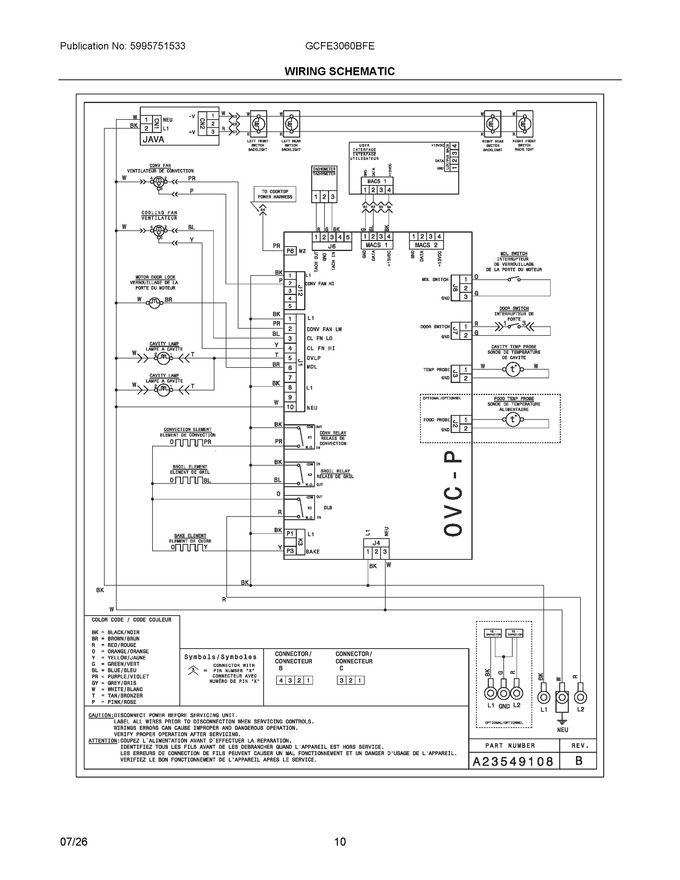 Diagram for GCFE3060BFE