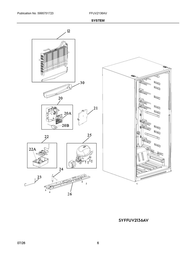 Diagram for FFUV2136AV