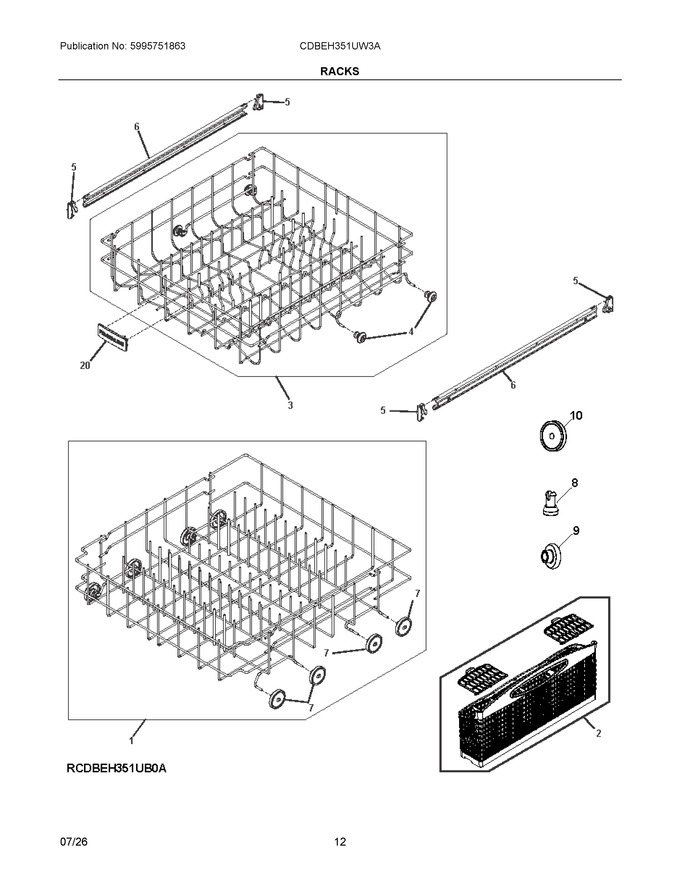 Diagram for CDBEH351UW3A