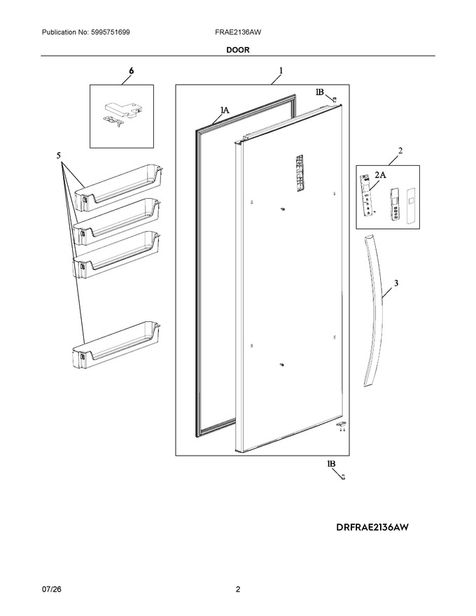 Diagram for FRAE2136AW