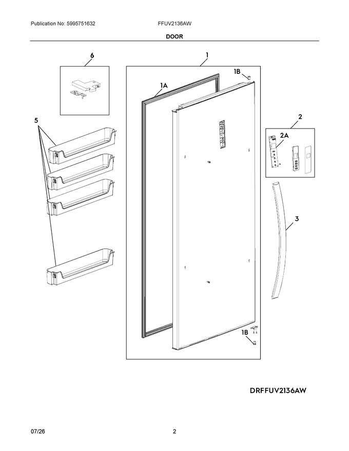 Diagram for FFUV2136AW