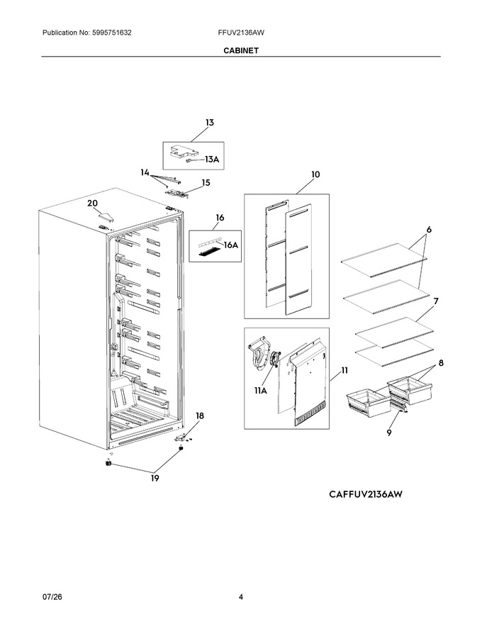 Diagram for FFUV2136AW